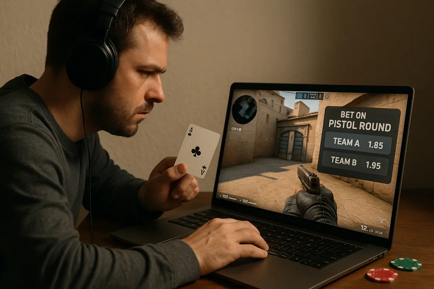 Ставки на пистолетные раунды в CS:GO — анализ и стратегии
